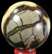 Polished Septarian Sphere - Madagascar #67864-1
